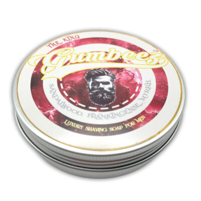 Gumbeez All Natural Luxury Men's Shaving Soap - The King